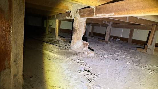 白蟻特寫照片，居家常見的害蟲
白蟻咬食木材，家具受損情況
專業技師施作白蟻防治藥劑
白蟻防治藥劑注射施工實拍
白蟻餌劑安裝照片，高雄白蟻防治案例
白蟻蛀蝕地板的實際案例
系統櫃被白蟻啃蝕，高雄仁武案例
裝潢木作遭白蟻破壞，專業防治需求
